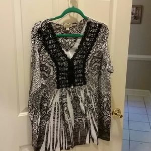 One world boho top